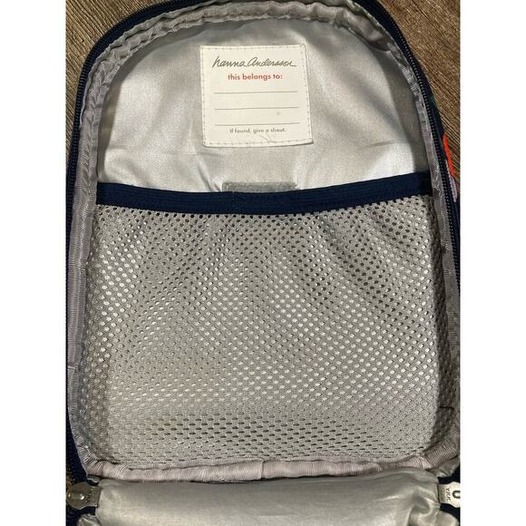 Hanna Andersson Insulated Lunch Bag Strap Flowers Nature - Picture 9 of 13